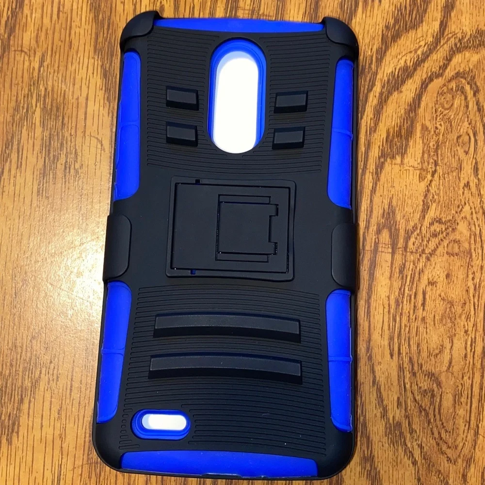 Hybrid Combo Phone Case, Zenic for ZTE Max XL NWT